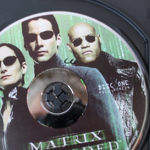 DVD MATRIX RELOADED & MATRIX REVOLUTIONS SET FULL SCREEN RATED R KEANU REEVES - Picture 7 of 16
